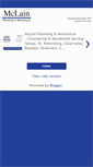 Mobile Screenshot of mclainplumbingtampa.com